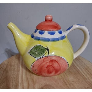 Vintage Ceramic Teapot by Jay Willfred Div of Andrea Sadak Made in Portugal